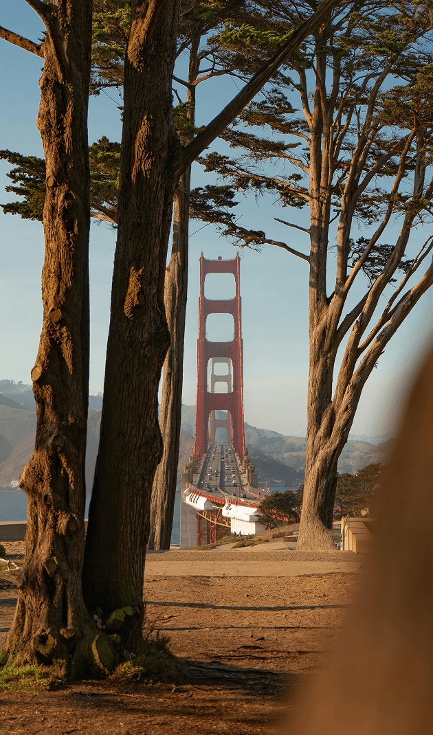 Golden Gate Bridge, Silicon Valley Residency location